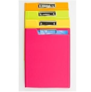 CARPETA CON PINZA SOPORTE PVC FOLIO IBERPLAS FUN COLOR