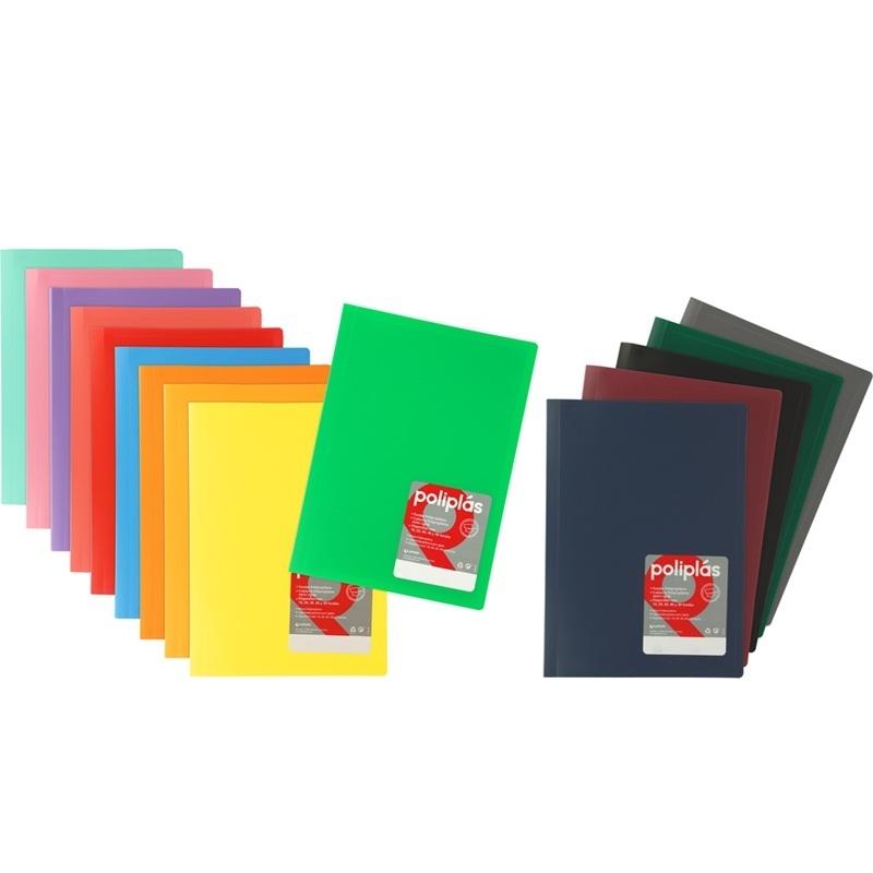 CARPETA DE 30 FUNDA FOLIO POLIPLAS OPACA