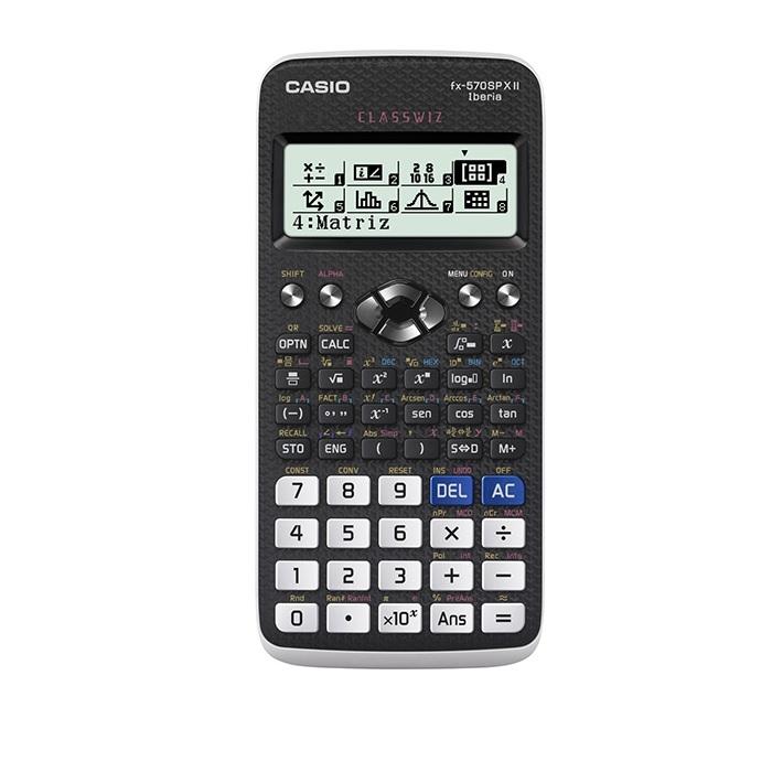 CALCULADORA CIENTIFICA CASIO 10+2 DIGITOS FX-570 SPX (63X192 PUNTOS)