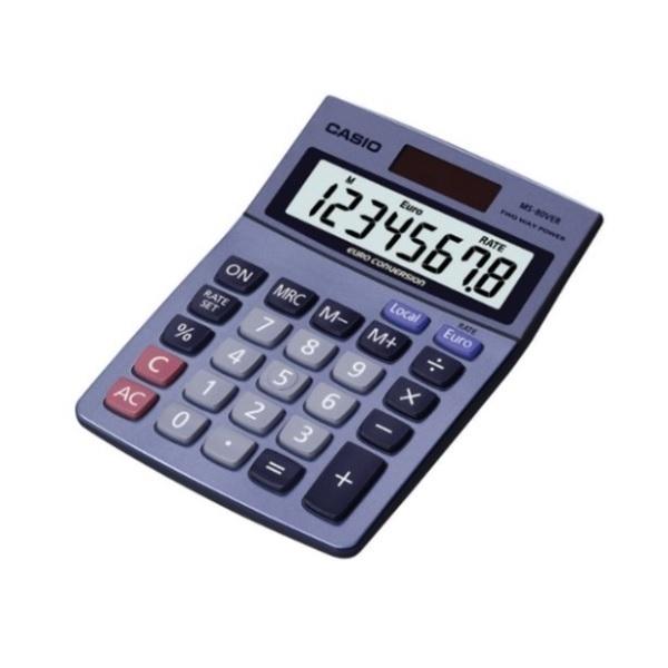 CALCULADORA 8 DIGITOS MS-80 E/VER CASIO
