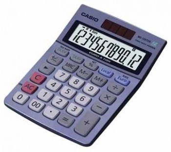 CALCULADORA CASIO SOBREMESA MS-80VER 12 DIGITOS MS-120TERII