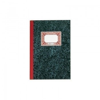 CUADERNO CARTONE MR Fº 100h 70g LISO NATURAL