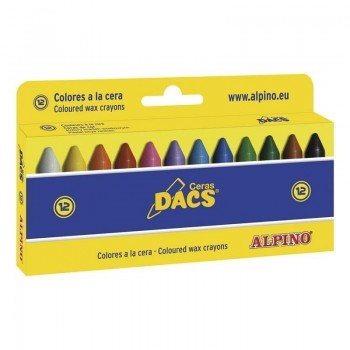 CERAS DACS ESTUCHE 12 COLORES SURTIDOS DA050290