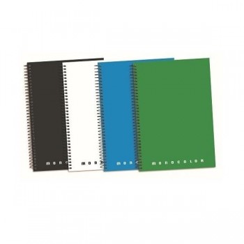 CUADERNO ESP DINA4 MICROPER 5X5 TDD 5 BANDAS 160H MONOCOLOR FOLDER