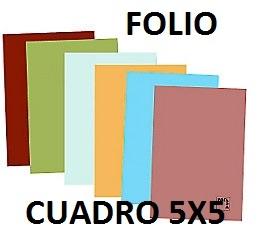 LIBRETA GRAP FOLIO 5X5 TBB 48H 70GR PACSA