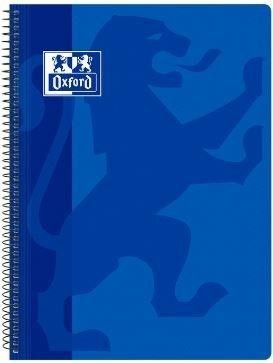 CUADERNO ESP FOLIO 4X4 PPP 80H OXFORD SCHOOL CLASSIC AZUL MARINO 400093618