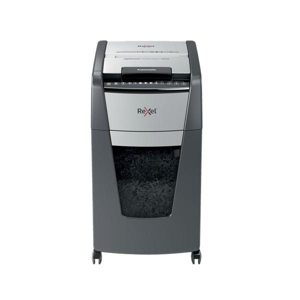 DESTRUCTORA REXEL OPTIMUM AUTO+ 300X (8/300H PARTIC.) NIVEL SEGUR 4 - PARTICULA 4X40MM  DEP.40L REXEL AUTOMATICA DE 300HOJAS