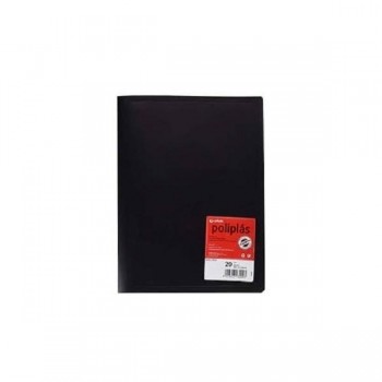 CARPETA DE 20 FUNDA DINA4 POLIPLAS 01320010