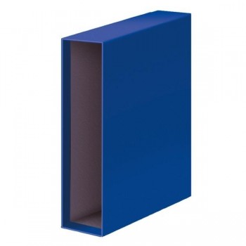 FUNDA CAJA ARCHIVADOR DINA4 COLOR AZUL