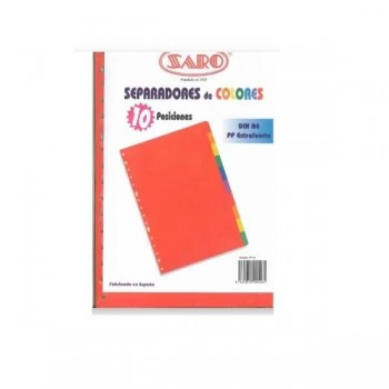 JUEGO 10 SEPARAD A4 PP EXTRA  SP-10