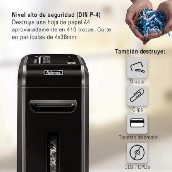 DESTRUCTORA FELLOWES 99CI CORTE CRUZADO