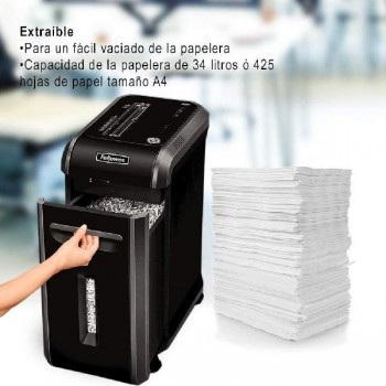 DESTRUCTORA FELLOWES 99CI CORTE CRUZADO