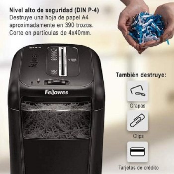 DESTRUCTORA FELLOWES 60CS CORTE PARTICULAS