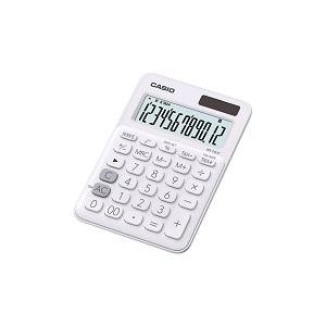 CALCULADORA 12 DIGITOS SOBREMESA CASIO MS-20UC-WE BLANCO