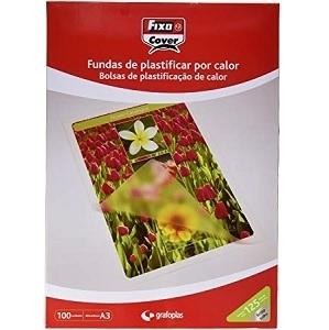 FUNDAS DE PLASTIFICAR DINA3 303X426MM 125MICRAS 100UNIDADES FIXO