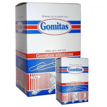 GOMAS ELASTICAS EN FORMATO DE 100GR O 1KG