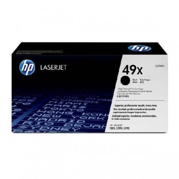 TONER HP Q5949X Nº49X LASERJET 1320/3390/3392 NEGRO ALTA CAPACIDAD 6.000 PAGINAS