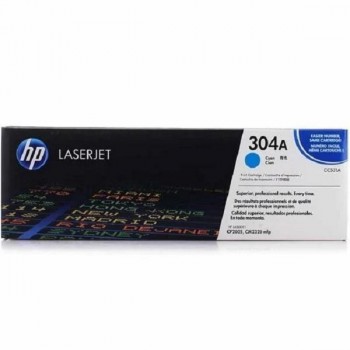 TONER HP CC531A Nº304A LASERJET CP2025/CM2320 CIAN 2.800 PAGINAS