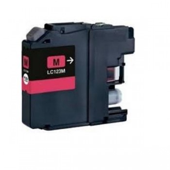 CARTUCHO COMPATIBLE ALTERNATIVO BROTHER LC-123M/LC-121M MAGENTA (600 PAG) DCPJ4110/MFCJ4410/MFC