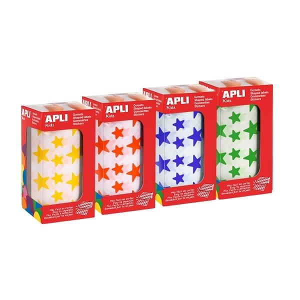 GOMETS EN ROLLO ESTRELLA APLI AMARILLO  (  04887  )