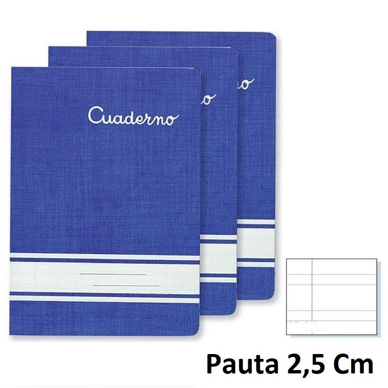LIBRETA GRAP DINA5 PAUTA 2,5MM TBB 30H 60GR 20105 TAPA AZUL