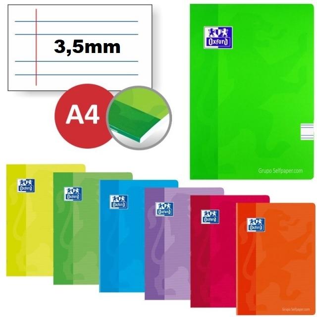 LIBRETA GRAP TBB DINA4 48H PAUTA 3,5 SURTIDO