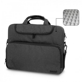 MALETIN AIR PADDING LAPTOP BAG 15,6 DARK GREY