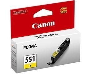 CARTUCHO ORIGINAL CANON TINTA AMARILLO MG-5450,6350 / IP7250 - CLI 551 6511B001