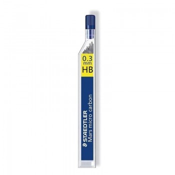 MINAS 0,3MM HB STAEDTLER 250 MARS MICRO CARBON (TUBO DE 12)