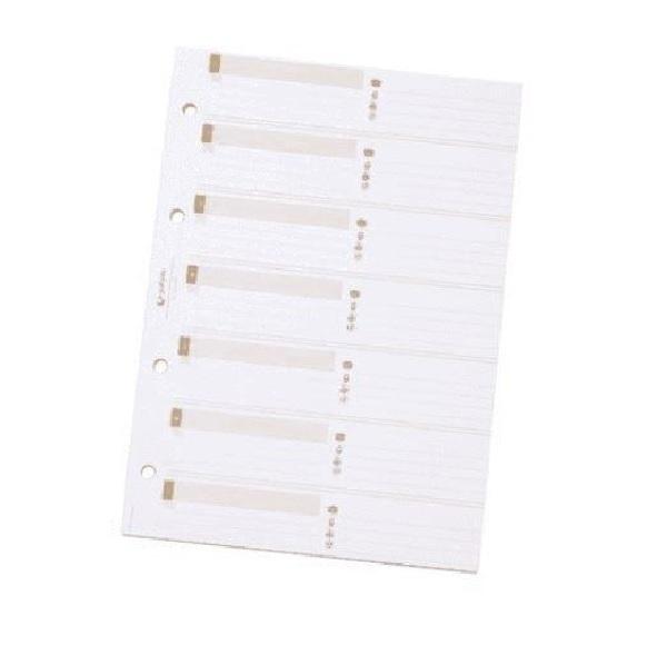 RECAMBIO LISTIN TELEFONICO GRAFOPLAS 25 HOJAS 4 ANILLAS BEIGE