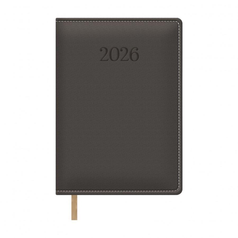 AGENDA  DOHE BOLONIA DIA PAGINA 15X21CM GRIS