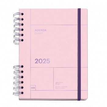 AGENDA  PLUS WIRE-O SEMANA VISTA ROSA BASICS 2025