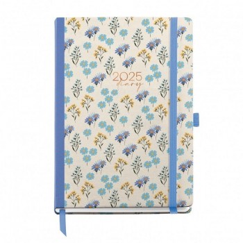 AGENDA PLUS DIA PAGINA DAISIES 2025