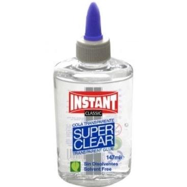 COLA TRANSPARENTE INSTANT LIQUIDA SUPERCLEAR 147ML
