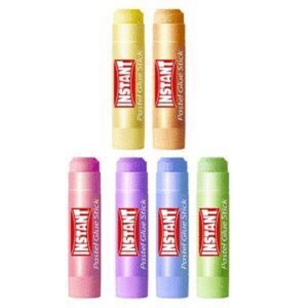 BARRA DE PEGAMENTO 20GR  INSTANT COLORES PASTEL