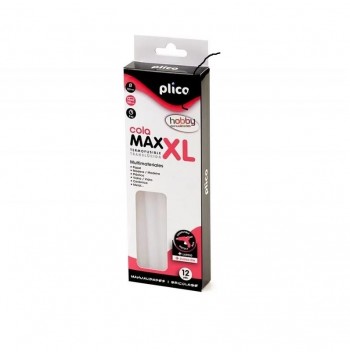 COLA TERMOFUSIBLE EN BARRA PLICO MAX-XL BLISTER DE 12