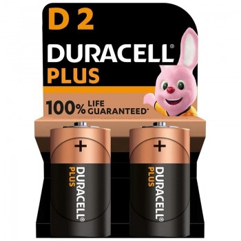 PILAS LR20 DURACELL D PLUS (MN1300-LR20) B/2