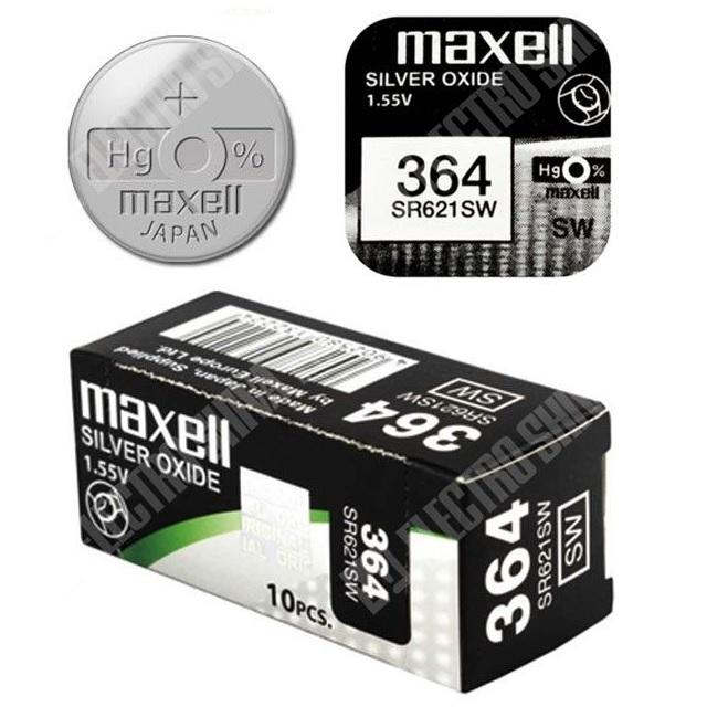 PILA BOTON SR621SW MAXELL MICRO SR0621SW  1,55V BLISTER DE 1 (M042)