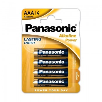 PILAS AA LR06 ALCALINA PANASONIC BRONZE BLISTER DE 4