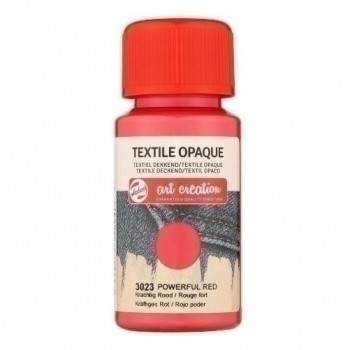 PINTURA PARA TELA TALENS ART CREATION OPACA 50ML (BOTE) ROJO PODER