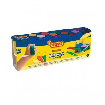 PLASTILINA JOVI BLANDIVER SOFT DOUGH 110 gr. SURTIDOS CAJA DE 10