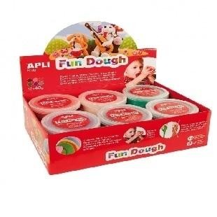 GOMA EVA LIQUIDA FUN DOUGH 40GR APLI COLORES: MA, RS, VERDE OSCURO, NA, GR, VI.  (  13451  )