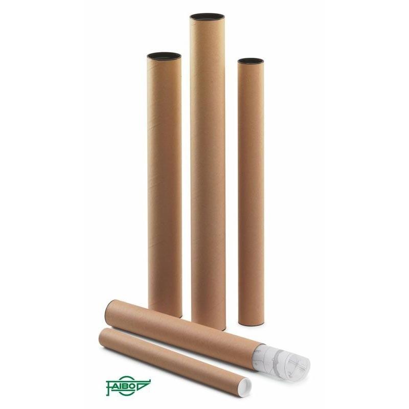 TUBO ENVIO FAIBO CARTON KRAFT 75X8CM REF. 950-5