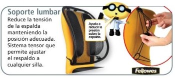 SOPORTE LUMBAR FELLOWES MESH