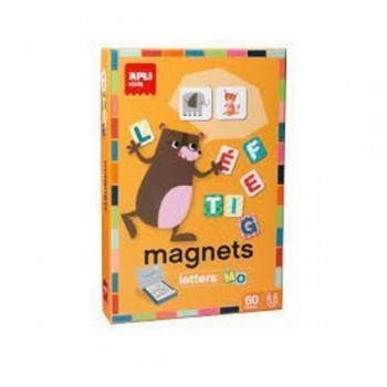 JUEGO APLI MAGNETICO LETRAS 60UDS ( 16816 )