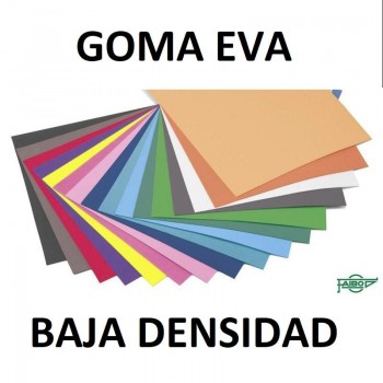 GOMA EVA  BAJA DENSIDAD 40X60CM FAIBO VARIOS COLORES