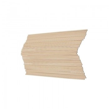 PALILLOS REDONDOS FIXO KIDS MADERA NATURAL 20CM. PACK DE 36