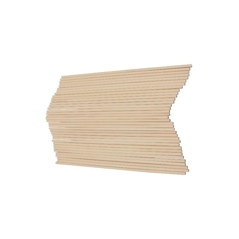 PINCHOS PALILLOS REDONDOS DE MADERA FIXO KIDS 20CM. PACK DE 36