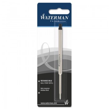 RECAMBIO WATERMAN BOLIGRAFO PUNTA NORMAL NEGRO 0,7 MEDIO