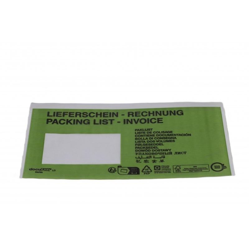 SOBRE ADHESIVO PAPEL PORTADOCUMENTOS ENVIO 175X135MM DOCUFIX SAM (250)